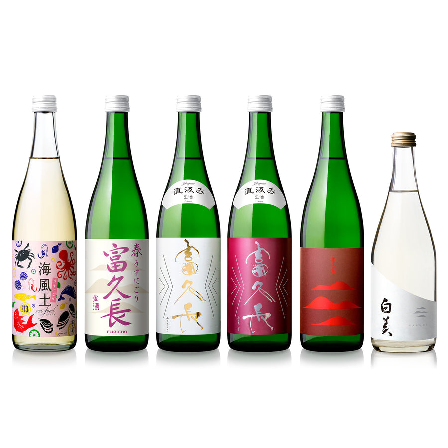 Fukucho 6 Bottles Set of Hattanso