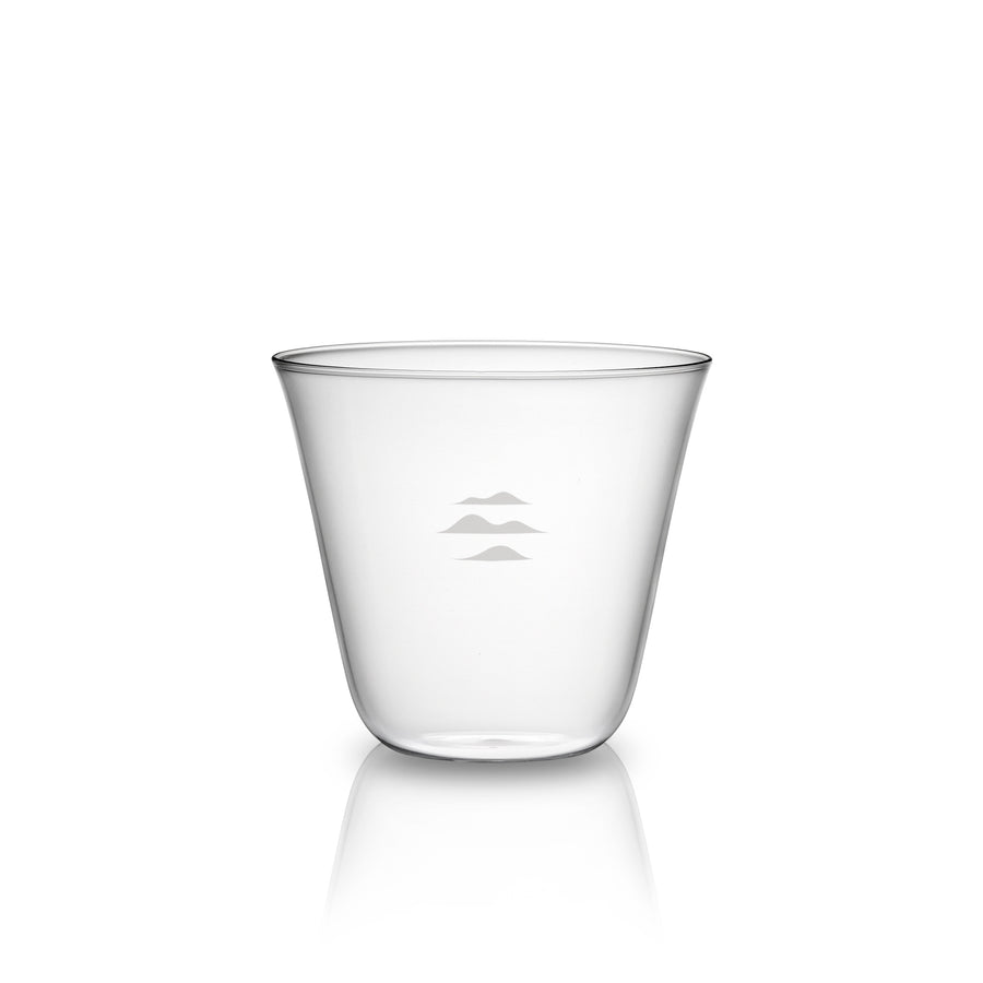 Fukucho Logo Glass - Kimura Glass Bello -